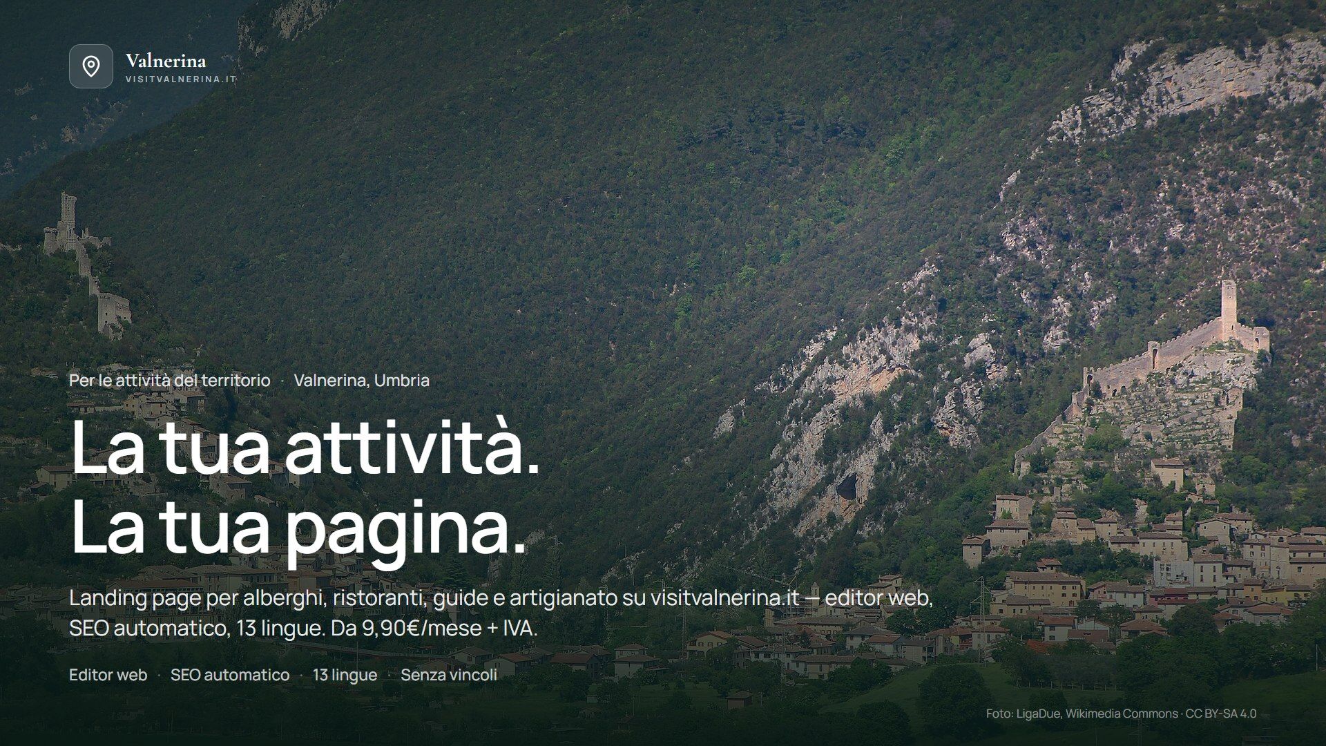 La tua attività su visitvalnerina.it: come funziona il portale per le attività del territorio